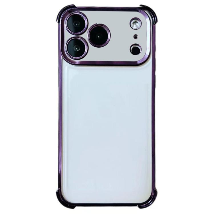 Electrpolated Space Four-corner Shockproof TPU Phone Case