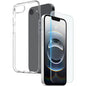 NORTHJO 2 in 1 TPU Phone Case Screen Protector Tempered Glass Film, For iPhone 17e / 16e, For iPhone 17 Pro Max, For iPhone 17 Pro, For iPhone 17, For iPhone Air, For iPhone 16 Pro Max, For iPhone 16 Pro, For iPhone 16 Plus, For iPhone 16