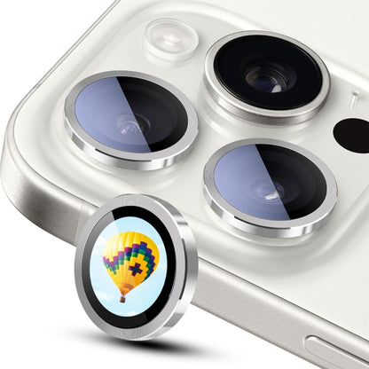 ENKAY Hat-Prince AR 9H Rear Lens Aluminium Alloy Tempered Glass Film, For iPhone 16 Pro / 16 Pro Max