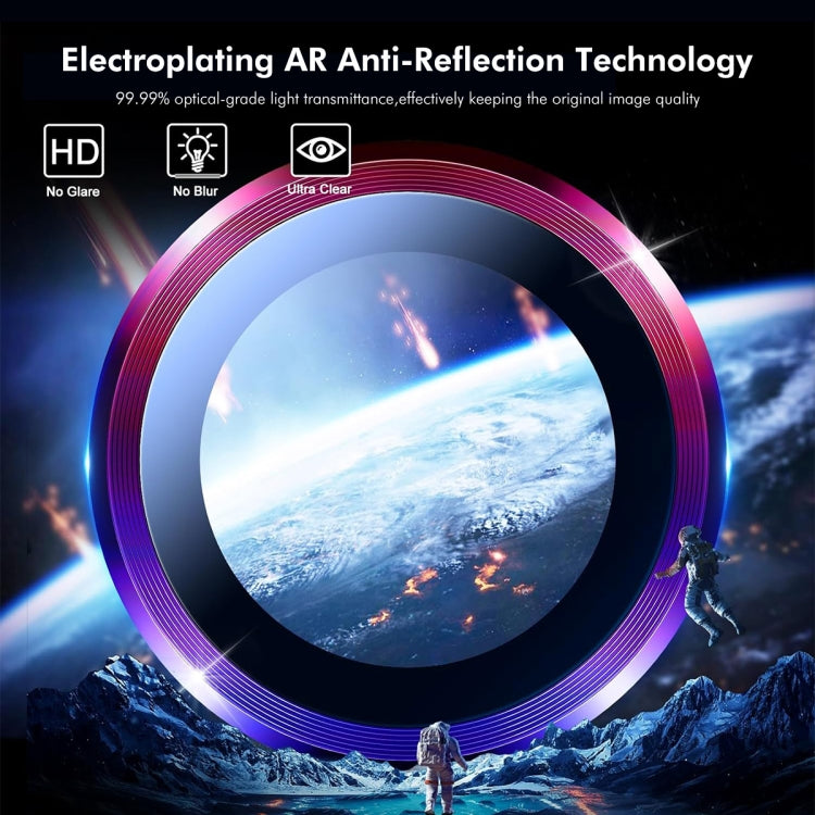 ENKAY Hat-Prince AR 9H Rear Lens Aluminium Alloy Tempered Glass Film, For iPhone 16 Pro / 16 Pro Max