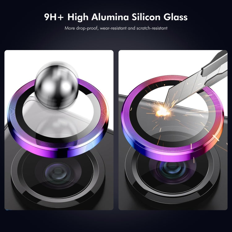 ENKAY Hat-Prince AR 9H Rear Lens Aluminium Alloy Tempered Glass Film, For iPhone 16 Pro / 16 Pro Max