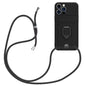 Sliding Camshield Magnetic Card Holder Silicone Phone Case with Lanyard, For iPhone 13, For iPhone 12, For iPhone 12 Pro Max, For iPhone 12 Pro