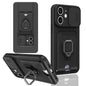 Sliding Camshield Magnetic Card Holder Silicone Phone Case, For iPhone 13, For iPhone 12, For iPhone 12 Pro Max, For iPhone 12 Pro