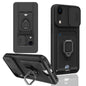 Sliding Camshield Magnetic Card Holder Silicone Phone Case, For iPhone XR, For iPhone XS Max, For iPhone 7 Plus / 8 Plus