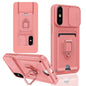 Sliding Camshield Magnetic Card Holder Silicone Phone Case, For iPhone 11 Pro Max, For iPhone 11, For iPhone 11 Pro, For iPhone X / XSS
