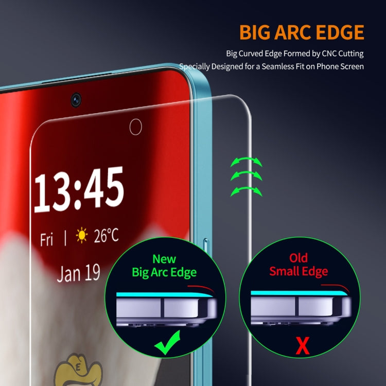 ENKAY 9H Big Arc Edge High Aluminum-silicon Tempered Glass Film