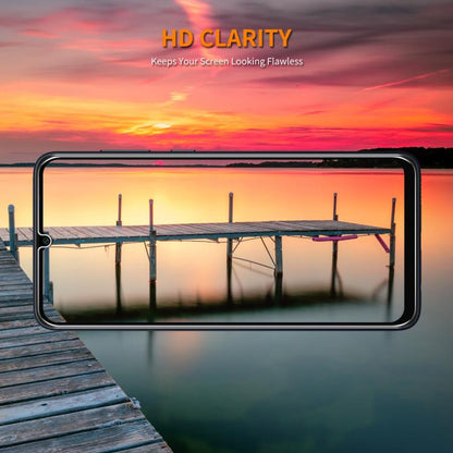 ENKAY 9H Big Arc Edge High Aluminum-silicon Tempered Glass Film, For Samsung Galaxy F07 / M07 4G, For Samsung Galaxy F17 / M17 5G, For Samsung Galaxy A57, For Samsung Galaxy A37, For Samsung Galaxy A27, For Samsung Galaxy S25 FE 5G                     ...