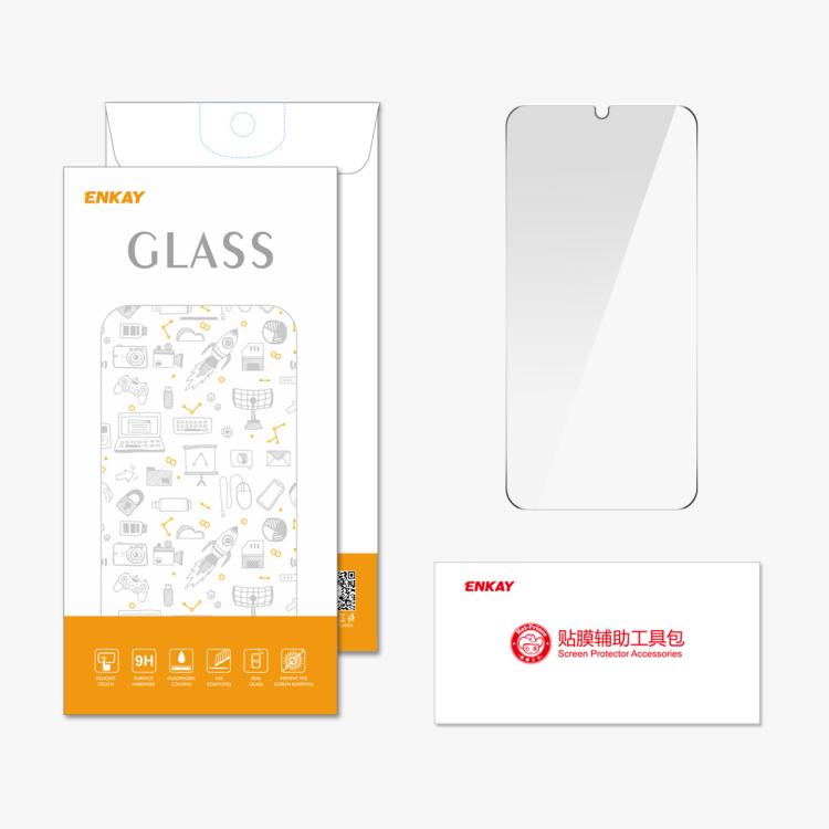ENKAY 9H Big Arc Edge High Aluminum-silicon Tempered Glass Film, For Samsung Galaxy F07 / M07 4G, For Samsung Galaxy F17 / M17 5G, For Samsung Galaxy A57, For Samsung Galaxy A37, For Samsung Galaxy A27, For Samsung Galaxy S25 FE 5G                     ...