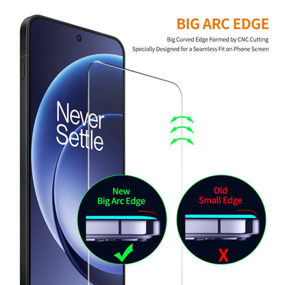 ENKAY 9H Big Arc Edge High Aluminum-silicon Tempered Glass Film, For OnePlus Nord CE6 Lite, For OnePlus Nord CE6, For OnePlus Ace 5 Ultra, For OnePlus Ace 5 Racing, For OnePlus 13T, For OnePlus Nord CE5, For OnePlus 13R, For OnePlus Nord 4             ...