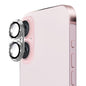 ENKAY Aluminium Alloy Tempered Glass Lens Cover Film, For iPhone 16 / 16 Plus