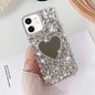 Mirror Handmade Bling Rhinestone PC Phone Case, For iPhone 14 Pro Max, For iPhone 13 Pro Max, For iPhone 13 Pro, For iPhone 13, For iPhone 13 mini, For iPhone 12