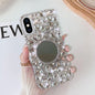 Mirror Handmade Bling Rhinestone PC Phone Case, For iPhone XR, For iPhone XS Max, For iPhone SE 2022 / 7 / 8, For iPhone X / XS, For iPhone 7 Plus / 8 Plus