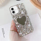 Mirror Handmade Bling Rhinestone PC Phone Case, For iPhone 17e / 16e, For iPhone 16 Pro Max, For iPhone 16 Pro, For iPhone 16 Plus, For iPhone 16, For iPhone 15 Pro Max