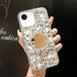 Mirror Handmade Bling Rhinestone PC Phone Case, For iPhone 17e / 16e, For iPhone 16 Pro Max, For iPhone 16 Pro, For iPhone 16 Plus, For iPhone 16, For iPhone 15 Pro Max