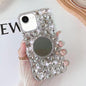 Mirror Handmade Bling Rhinestone PC Phone Case, For iPhone 17e / 16e, For iPhone 16 Pro Max, For iPhone 16 Pro, For iPhone 16 Plus, For iPhone 16, For iPhone 15 Pro Max