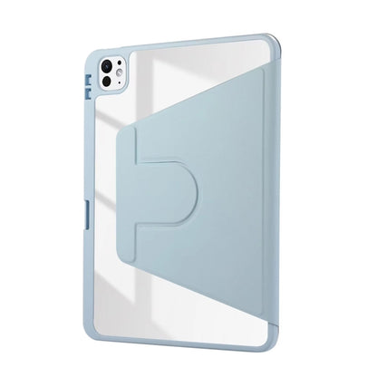 ENKAY 360 Rotation PMMA Leather Smart Tablet Case with Pen Slot