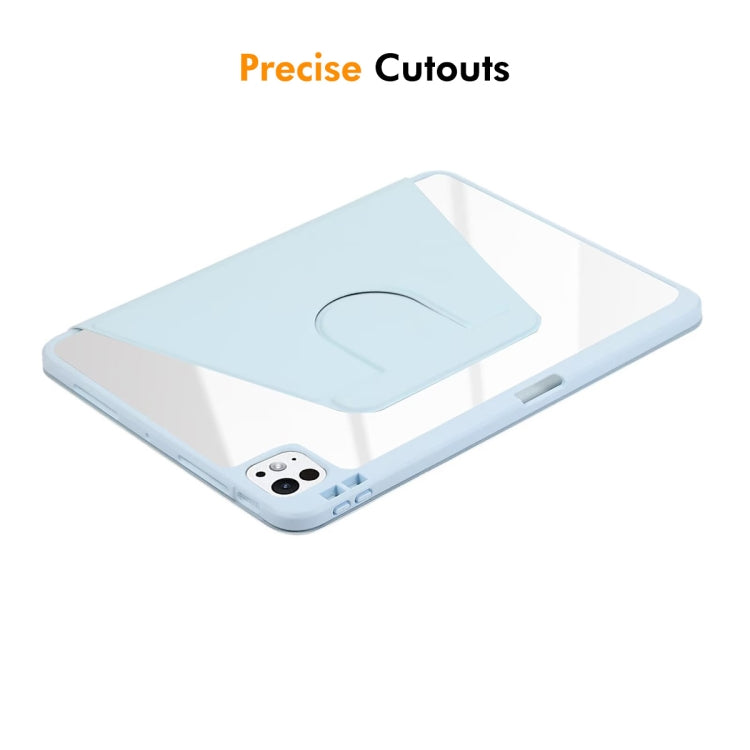 ENKAY 360 Rotation PMMA Leather Smart Tablet Case with Pen Slot