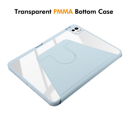 ENKAY 360 Rotation PMMA Leather Smart Tablet Case with Pen Slot