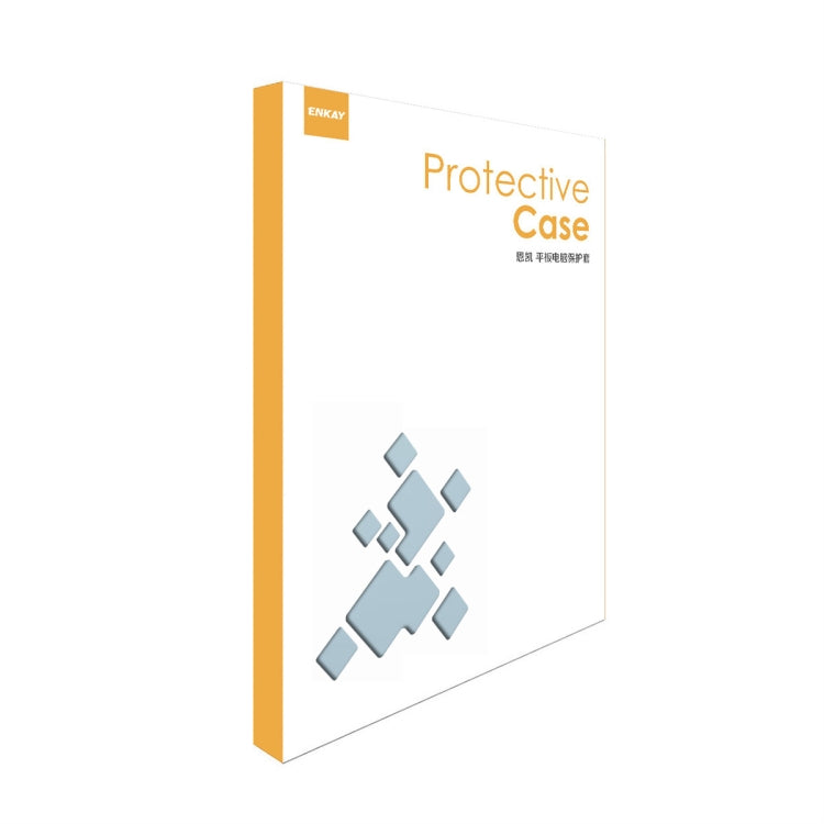 ENKAY 360 Rotation PMMA Leather Smart Tablet Case with Pen Slot