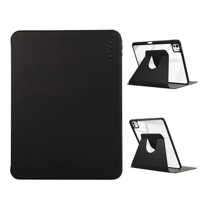 ENKAY 360 Rotation PMMA Leather Smart Tablet Case with Pen Slot, For iPad Air 13 2026 / 2025 / 2024, For iPad Air 11 2026 / 2025 / 2024, For iPad Pro 13 2025 / 2024, For iPad Pro 11 2025 / 2024