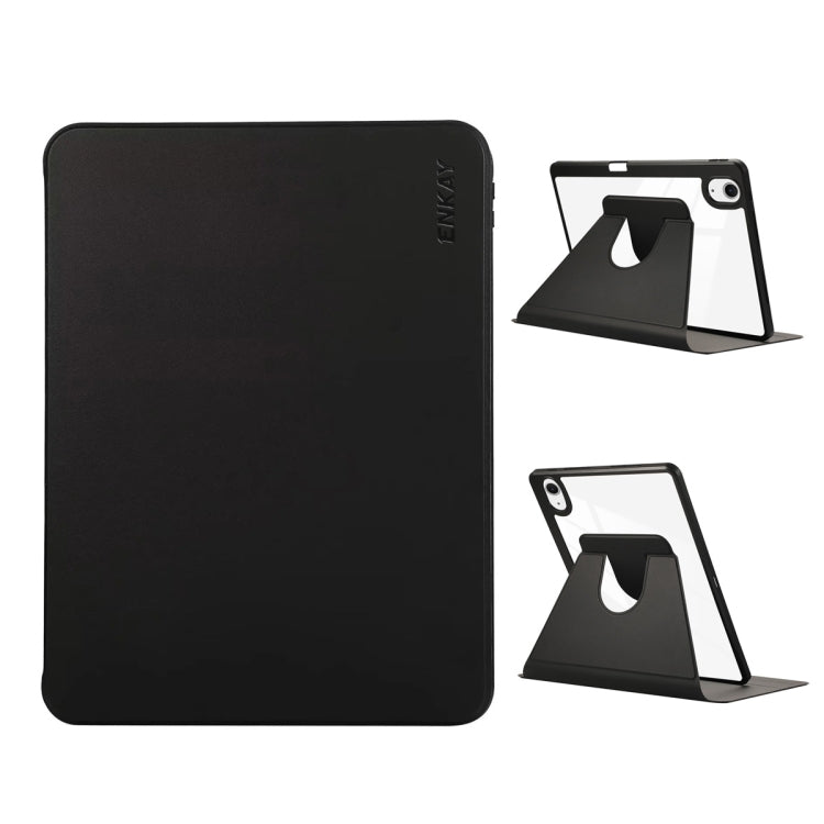 ENKAY 360 Rotation PMMA Leather Smart Tablet Case with Pen Slot