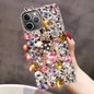Handmade Bling Rhinestone Gemstone Fox PC Phone Case, For iPhone 12 Pro Max, For iPhone 12 Pro, For iPhone 12 mini, For iPhone 11 Pro Max, For iPhone 11, For iPhone 11 Pro