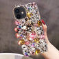 Handmade Bling Rhinestone Gemstone Fox PC Phone Case, For iPhone 17e / 16e, For iPhone 16 Pro Max, For iPhone 16 Pro, For iPhone 16 Plus, For iPhone 16, For iPhone 15 Pro Max