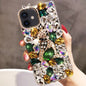 Handmade Bling Rhinestone Gemstone Fox PC Phone Case, For iPhone 17e / 16e, For iPhone 16 Pro Max, For iPhone 16 Pro, For iPhone 16 Plus, For iPhone 16, For iPhone 15 Pro Max