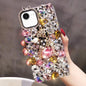 Handmade Bling Rhinestone Gemstone Fox PC Phone Case, For iPhone 17e / 16e, For iPhone 16 Pro Max, For iPhone 16 Pro, For iPhone 16 Plus, For iPhone 16, For iPhone 15 Pro Max