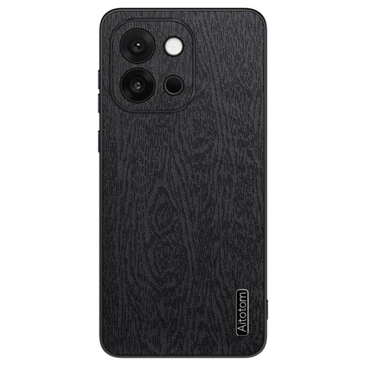 Tree Bark Leather Shockproof Phone Case, For OnePlus 13T, For OnePlus 13, For OnePlus Ace 3 Pro