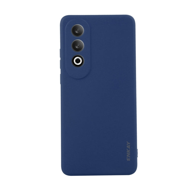 ENKAY Liquid Silicone Soft Shockproof Phone Case, For OPPO Reno12 Pro, For OPPO Reno12, For OPPO K12x, For OPPO K12