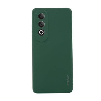 ENKAY Liquid Silicone Soft Shockproof Phone Case, For OPPO Reno12 Pro, For OPPO Reno12, For OPPO K12x, For OPPO K12