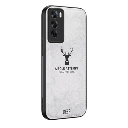 Deer Head Cloth Skin All-inclusive Phone Case