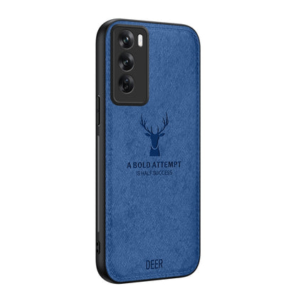 Deer Head Cloth Skin All-inclusive Phone Case