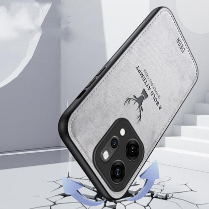 Deer Head Cloth Skin All-inclusive Phone Case