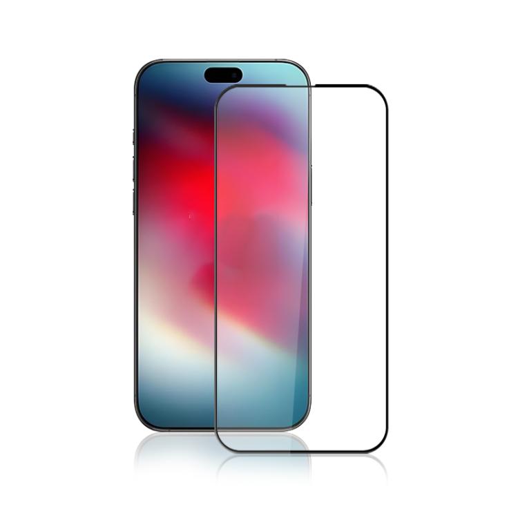mocolo 2.5D Full Glue Full Cover Tempered Glass Film, For iPhone 17e / 16e, For iPhone 17 Pro Max, For iPhone 17 Pro, For iPhone 17, For iPhone Air, For iPhone 16 Pro Max, For iPhone 16 Pro, For iPhone 16 Plus, For iPhone 16