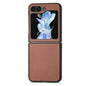Litchi Texture Leather Fold Phone Case, For Samsung Galaxy Z Flip6 / Flip7 FE