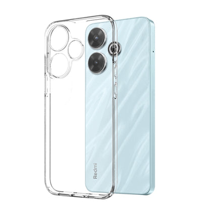 NORTHJO Transparent TPU Phone Case with Tempered Glass Film, For Xiaomi Redmi 13 4G, For Xiaomi Redmi A3x 4G, For Xiaomi  Redmi A3 4G