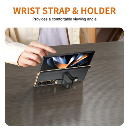 Retractable Wrist Strap Invisible Stand Phone Case