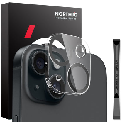 NORTHJO Camera Lens Protector 3D Night Shot Tempered Glass Film, For iPhone 17e / 16e, For iPhone 17 Pro Max, For iPhone 17 Pro, For iPhone 17, For iPhone Air, For iPhone 16 Pro / 16 Pro Max, For iPhone 16 / 16 Plus, For iPhone 15 Pro / 15 Pro Max     ...