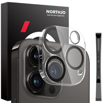NORTHJO Camera Lens Protector 3D Night Shot Tempered Glass Film, For iPhone 17e / 16e, For iPhone 17 Pro Max, For iPhone 17 Pro, For iPhone 17, For iPhone Air, For iPhone 16 Pro / 16 Pro Max, For iPhone 16 / 16 Plus, For iPhone 15 Pro / 15 Pro Max     ...