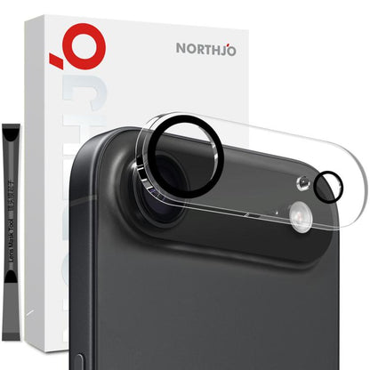 NORTHJO Camera Lens Protector 3D Night Shot Tempered Glass Film, For iPhone Duo, For iPhone 18 Pro, For iPhone 18 Pro Max, For iPhone 17 Pro Max, For iPhone 17 Pro, For iPhone 17, For iPhone Air, For iPhone 17e / 16e, For iPhone 16 Pro / 16 Pro Max    ...