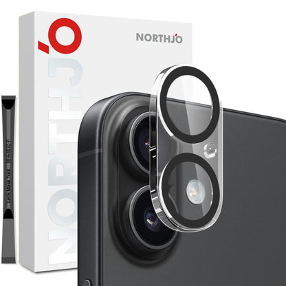 NORTHJO Camera Lens Protector 3D Night Shot Tempered Glass Film, For iPhone Duo, For iPhone 18 Pro, For iPhone 18 Pro Max, For iPhone 17 Pro Max, For iPhone 17 Pro, For iPhone 17, For iPhone Air, For iPhone 17e / 16e, For iPhone 16 Pro / 16 Pro Max    ...