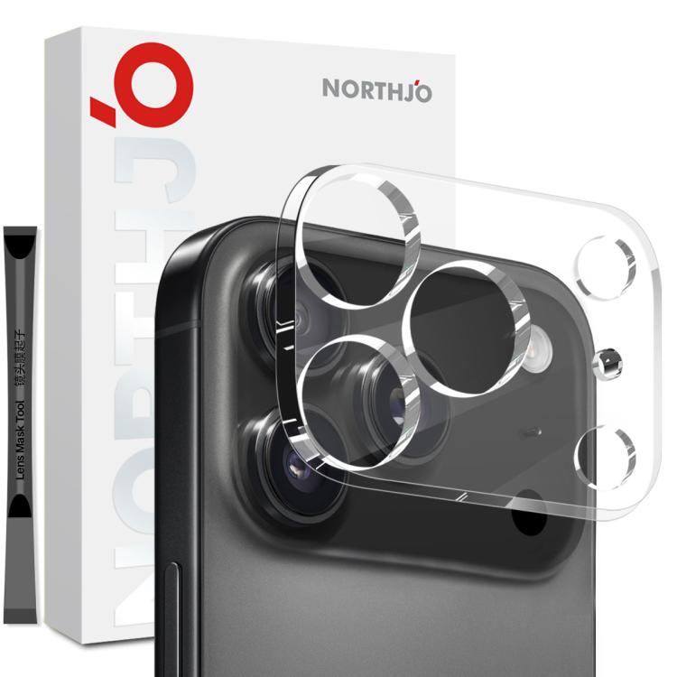 NORTHJO Camera Lens Protector 3D HD Tempered Glass Film, For iPhone 17e / 16e, For iPhone 17 Pro Max, For iPhone 17 Pro, For iPhone 17, For iPhone Air, For iPhone 16 Pro / 16 Pro Max, For iPhone 16 / 16 Plus, For iPhone 15 Pro / 15 Pro Max             ...