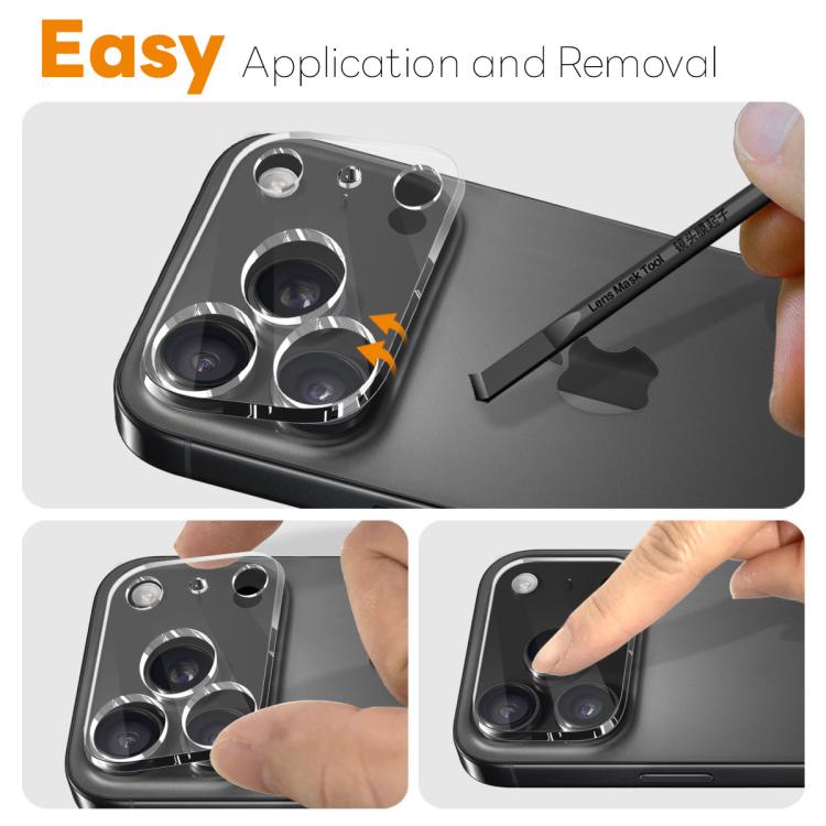 NORTHJO Camera Lens Protector 3D HD Tempered Glass Film