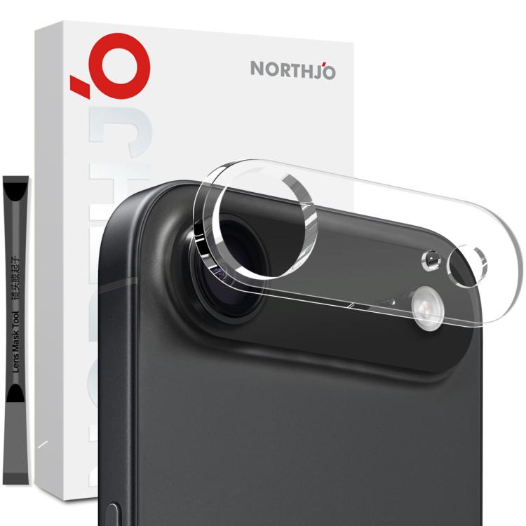 NORTHJO Camera Lens Protector 3D HD Tempered Glass Film, For iPhone 17e / 16e, For iPhone 17 Pro Max, For iPhone 17 Pro, For iPhone 17, For iPhone Air, For iPhone 16 Pro / 16 Pro Max, For iPhone 16 / 16 Plus, For iPhone 15 Pro / 15 Pro Max             ...