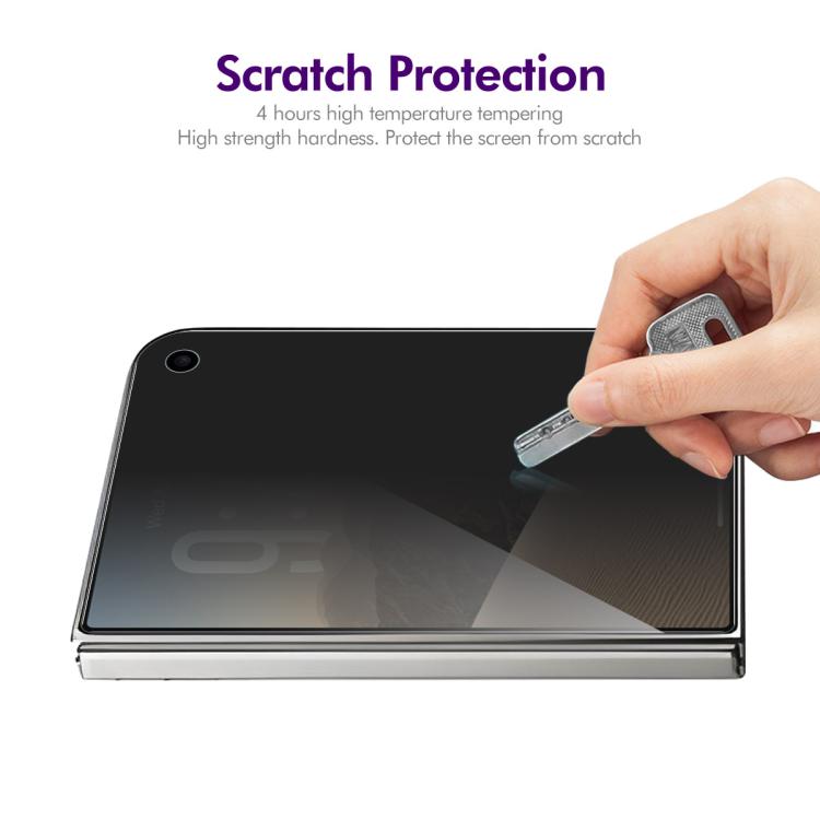 2 PCS/Pack ENKAY Hat-Prince 28 Degree Anti-peeping Privacy Tempered Glass Film, For iPhone Duo Outer Screen, For iPhone 18 Pro, For iPhone 18 Pro Max, For iPhone 17 Pro Max, For iPhone 17 Pro, For iPhone 17, For iPhone Air, For iPhone 16 Pro Max       ...