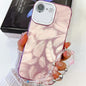Plating Glitter Texture Chain Wristband TPU Phone Case with Lens Film, For iPhone 17e / 16e