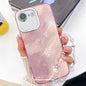 Plating Glitter Texture Chain Wristband TPU Phone Case with Lens Film, For iPhone 17e / 16e