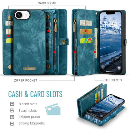 CaseMe 008 Detachable Multifunctional Leather Phone Case, For iPhone 17e / 16e, For iPhone 17 Pro Max, For iPhone 17 Pro, For iPhone 17